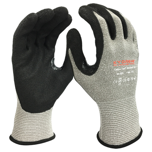 Gants r&eacute;sistants aux coupures, Taille Grand/9, Calibre 13, Rev&ecirc;tement Mousse de nitrile, Enveloppe en Kyorene, ANSI/ISEA 105 niveau 3/EN 388 niveau C Infinity Industrial Services Inc.