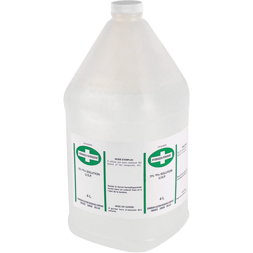Peroxyde d'hydrog&egrave;ne 4 L Dynamic, Liquide, Antiseptique Infinity Industrial Services Inc.