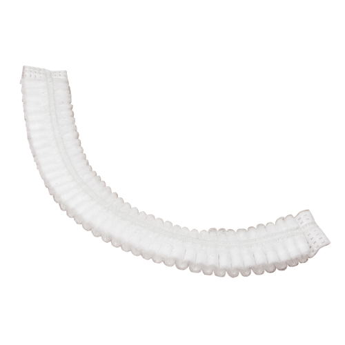 Bonnet bouffant pliss&eacute;, Polypropyl&egrave;ne, 19", Blanc Infinity Industrial Services Inc.
