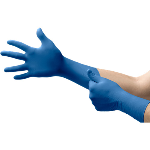 Gants UltraSense EC, T-petit, Nitrile, 5 mils, Sans poudre, Bleu, Classe 2 Infinity Industrial Services Inc.