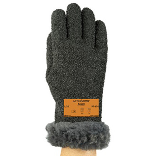 Gants ActivArmr 97-674 pour le froid extr&ecirc;me, 12/3T-Grand, R&ecirc;vetement PVC, Enveloppe en Coton Infinity Industrial Services Inc.