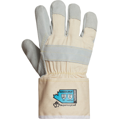 Gants dajusteur avec doublure compl&egrave;te de qualit&eacute; sup&eacute;rieure Endura, T-Grand, Paume en Cuir refendu, Doublure en Para-aramide Infinity Industrial Services Inc.