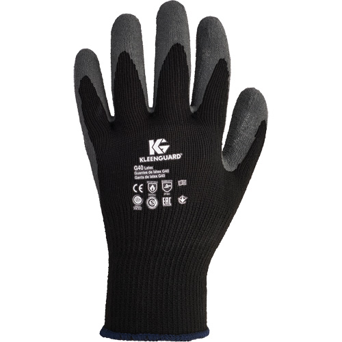KleenGuard G40 Multi-Purpose Gloves, 7/Small, Rubber Latex Coating, 10 Gauge, Polyester/Cotton Shell Infinity Industrial Services Inc.