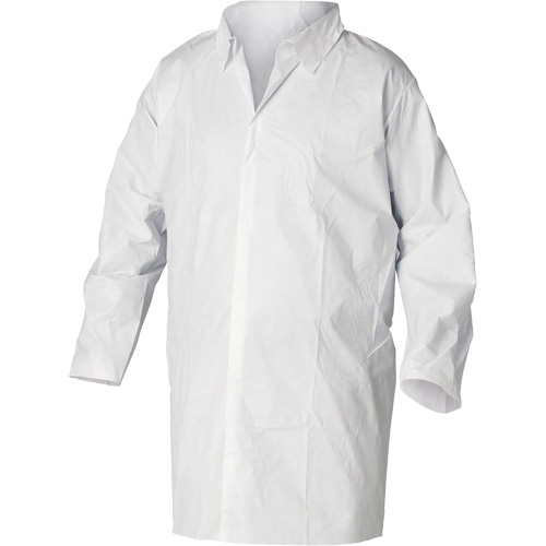 KleenGuard A20 Lab Coat, SMS, White, 2X-Large Infinity Industrial Services Inc.