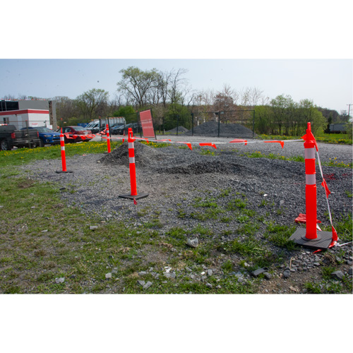 Premium Delineator Post, 42" H, Orange Infinity Industrial Services Inc.