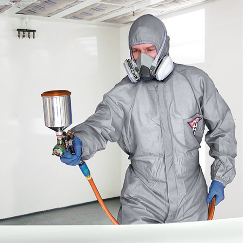 ProPlus Gard Protective Coveralls, Nylon, Medium, Grey Infinity Industrial Services Inc.