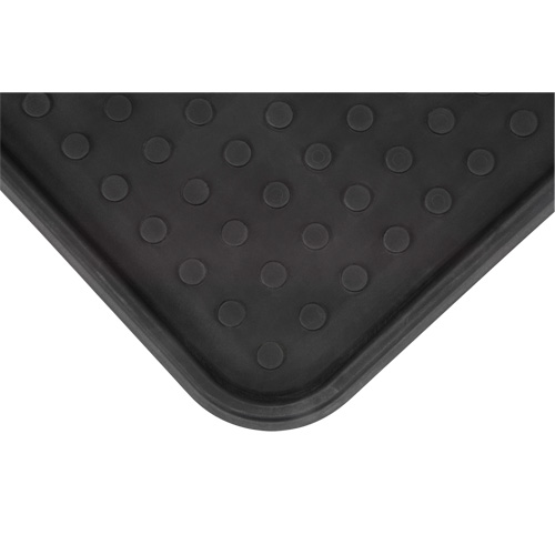 Boot Tray, Plastic, Black, 25" L x 14" W Infinity Industrial Services Inc.