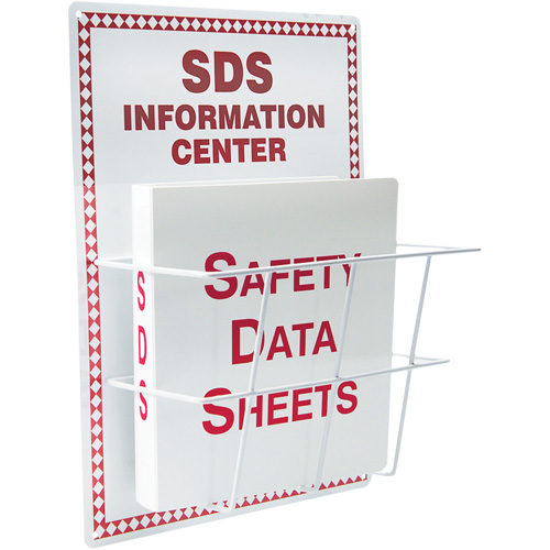 Station de type panier en aluminium pour les fiches signal&eacute;tiques, Anglais, Compris reliures Infinity Industrial Services Inc.