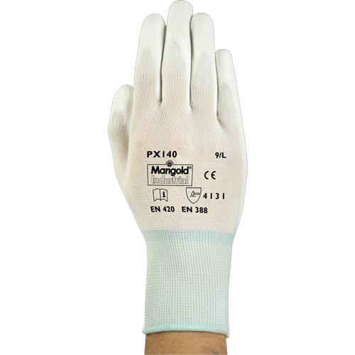 PX140 Coated Gloves, 6/X-Small, Polyurethane Coating, 15 Gauge, Nylon Shell Infinity Industrial Services Inc.