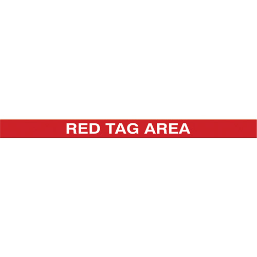 Tough-Mark Heavy-Duty Floor Marking, Rectangle, 48" L x 4" W, Red, Polyethylene Infinity Industrial Services Inc.