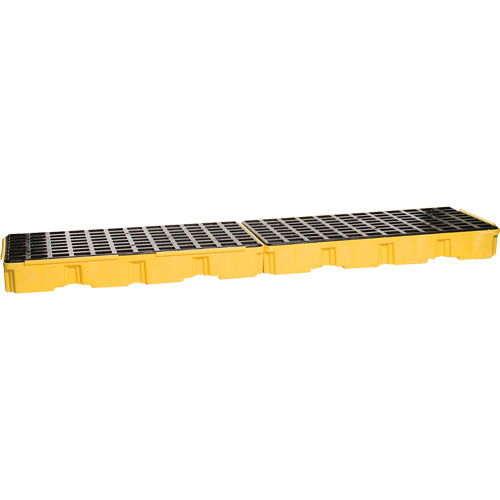 Modular Spill Platform, 60.5 US gal. Spill Capacity, 26.5" x 103.5" x 6.5" Infinity Industrial Services Inc.
