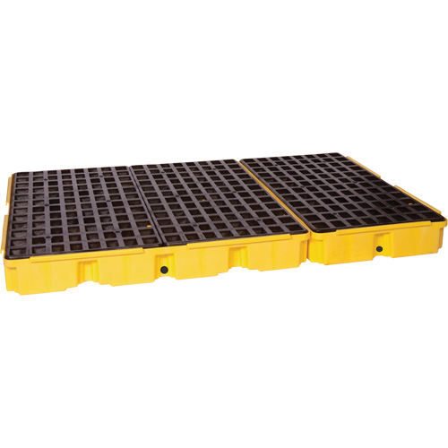 Modular Spill Platform, 88 US gal. Spill Capacity, 51.5" x 78.25" x 6.5" Infinity Industrial Services Inc.