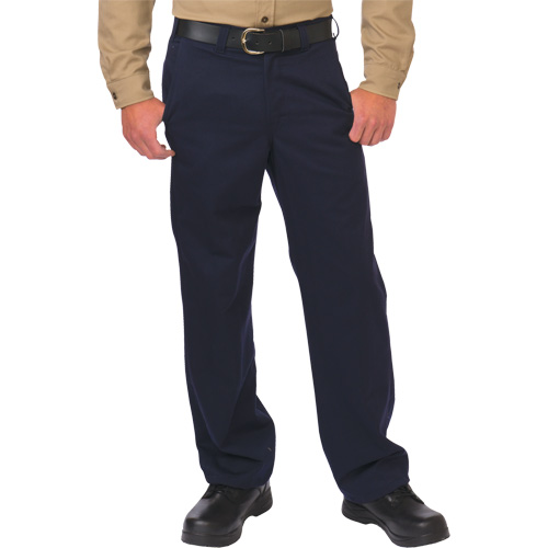 Pantalon de travail de protection contre l'arc &eacute;lectrique, 28, x 26, Bleu marin, 12,4 cal/cm2 Infinity Industrial Services Inc.