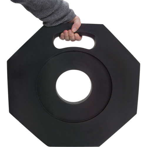 Rubber Base for Premium Delineator Posts, 12 lbs. Infinity Industrial Services Inc.