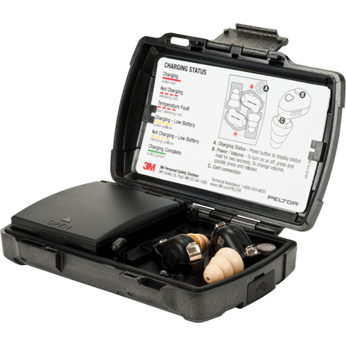 Trousse de bouchons d'oreilles Peltor Tactical TEP-100 Infinity Industrial Services Inc.