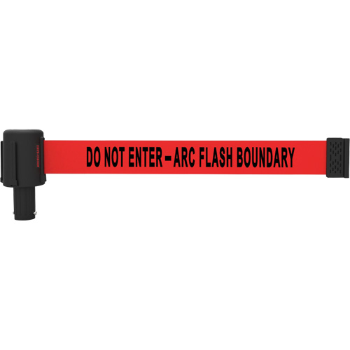 Cassette de banni&egrave;re PLUS, Do Not Enter - Arc Flash Boundary, 15', Ruban Rouge Infinity Industrial Services Inc.