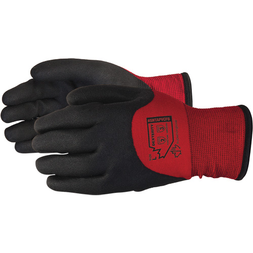 Gants enduits Dexterity, Petit, R&ecirc;vetement PVC, Calibre 15, Enveloppe en Acrylique Infinity Industrial Services Inc.