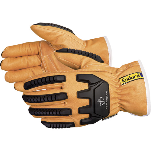 Gants de conducteur antichocs Endura, T-petit, Paume en Cuir fleur de ch&egrave;vre, Thinsulate Infinity Industrial Services Inc.