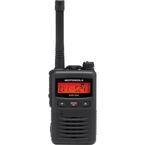 EVX-S24 Series Portable Radio, UHF Radio Band, 256 Channels, 200 000 sq. ft. Range Infinity Industrial Services Inc.