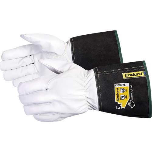 Gants de soudage &agrave; l'arc TIG Endura, Cuir fleur de ch&egrave;vre, Taille Moyen Infinity Industrial Services Inc.