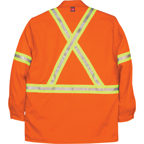 Chemise de travail industrielle Westex UltraSoft, Petit, Orange Infinity Industrial Services Inc.