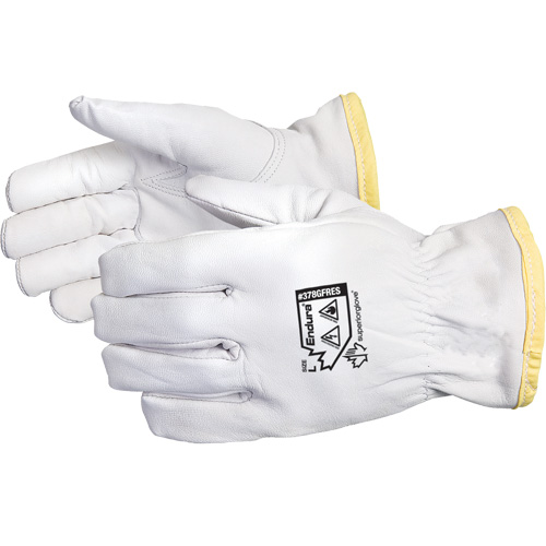 Gants de conducteur antistatiques et ignifuges Endura, Petit, Paume en Cuir fleur de ch&egrave;vre, Rhovyl Infinity Industrial Services Inc.