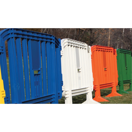 Barricade Minit, Emboîtables, 49" lo x 39" h, Rouge Infinity Industrial Services Inc.