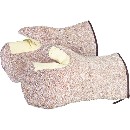 CoolGrip&reg; Baker's Mitts, Terry Cloth, Large, Protects Up To 446° F (230° C) Infinity Industrial Services Inc.