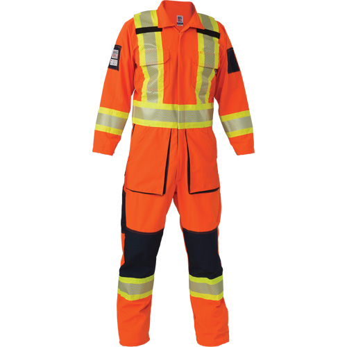 Ripstop Coveralls, 2X-Large, High Visibility Orange Infinity Industrial Services Inc.