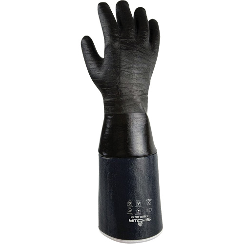 Gants r&eacute;sistants &agrave; la chaleur 6781R-06-10, Coton/N&eacute;opr&egrave;ne, 10/Grand, Prot&egrave;ge jusqu'&agrave; 500° F (260° C) Infinity Industrial Services Inc.
