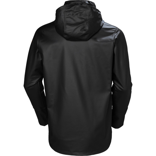 Gale Rain Jacket, Polyester/Polyurethane, Large, Black Infinity Industrial Services Inc.