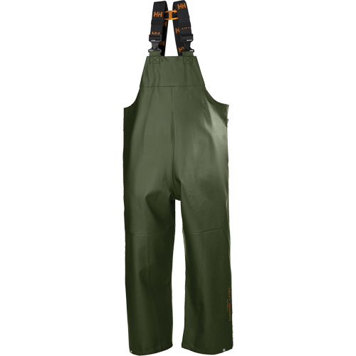 Gale Rain Bib Pants, Medium, Polyester, Green Infinity Industrial Services Inc.