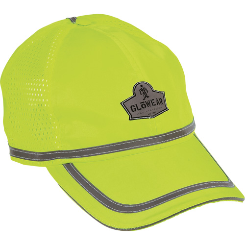 Casquette de baseball haute visibilit&eacute; GloWear 8930, Jaune lime haute visibilit&eacute;, Polyester Infinity Industrial Services Inc.