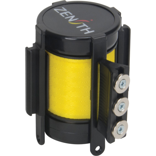 Magnetic Tape Cassette for Build-Your-Own Crowd Control Barrier, 12', Yellow Tape Infinity Industrial Services Inc.