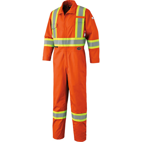 7705 FR-Tech&reg; High Visibility Coveralls, Size 36, Orange Infinity Industrial Services Inc.
