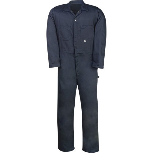 Industrial Work Coveralls, Men's, Navy Blue, Size 36 Infinity Industrial Services Inc.