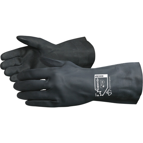 Chemstop Lined Chemical-Resistant Gloves, Size 7, 12" L, Neoprene, Flock-Lined Inner Lining, 30-mil Infinity Industrial Services Inc.