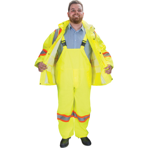 RZ1000 Rain Suit, Polyester, Small, High Visibility Lime-Yellow Infinity Industrial Services Inc.