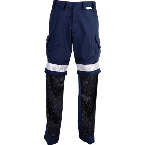 Pantalon haute visibilit&eacute;, Poly-coton, 32, Bleu marin Infinity Industrial Services Inc.