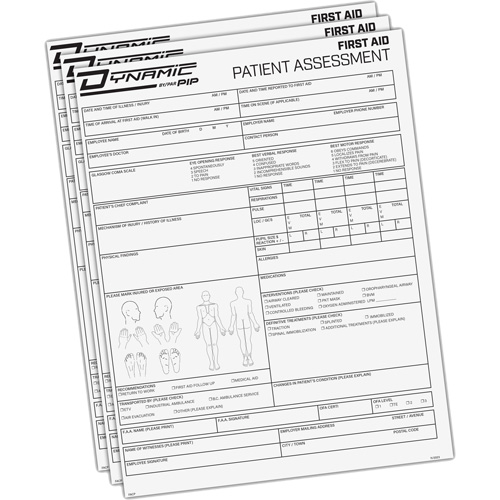Diagramme d'&eacute;valuation du patient Dynamic Infinity Industrial Services Inc.