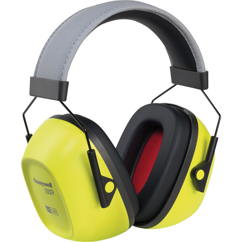 Cache-oreilles de haute visibilit&eacute; pour sons de niveau &eacute;lev&eacute; VeriShield VS130HV de Howard Leight, Bandeau, 30 NRR dB Infinity Industrial Services Inc.