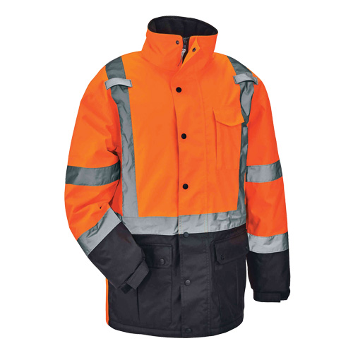 GloWear&reg; 8384 Type R Thermal Parka, High Visibility Orange, Large Infinity Industrial Services Inc.