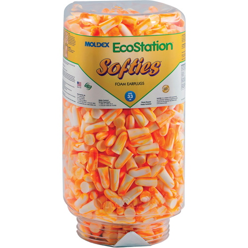 EcoStation Softies&reg; Earplug Refill, Bulk - Canister Infinity Industrial Services Inc.