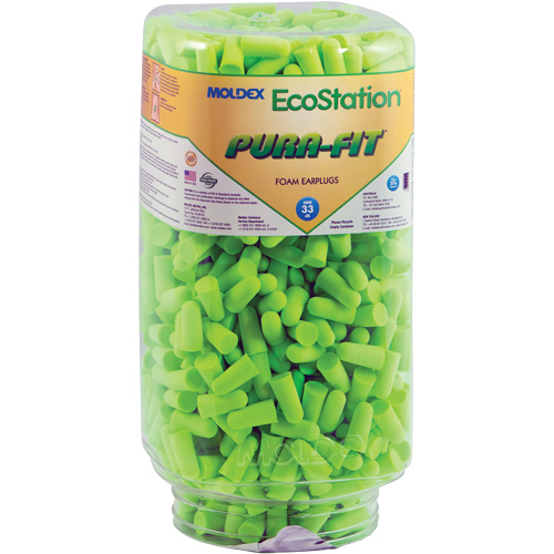 EcoStation Pura-Fit&reg; Earplug Refill, Bulk - Canister Infinity Industrial Services Inc.