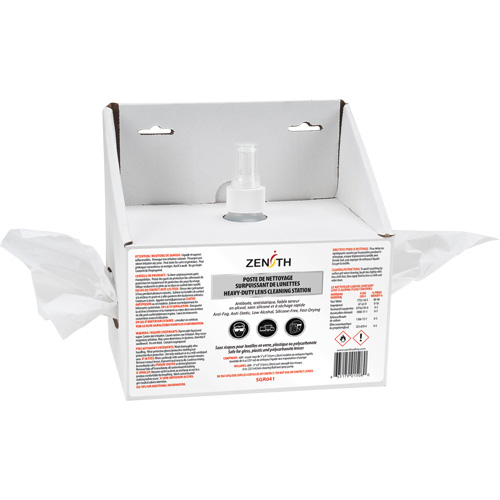 Poste jetable de premi&egrave;re qualit&eacute; pour nettoyage de lentilles, Carton, 8" lo x 4" p x 8" h Infinity Industrial Services Inc.