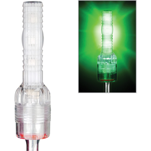 Tiges de s&eacute;curit&eacute; avec lumi&egrave;re DEL tr&egrave;s visibles Safety Whip Infinity Industrial Services Inc.