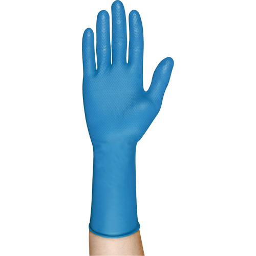 Gants jetables s&eacute;rie 93-283, Moyen, Nitrile, 8,7 mils, Sans poudre, Bleu Infinity Industrial Services Inc.
