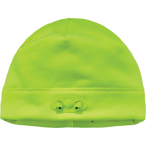 N-Ferno&reg; Skull Cap Beanie Hat with LED Lights, One Size, High-Visibility Lime Green Infinity Industrial Services Inc.