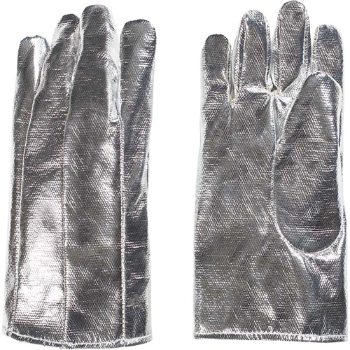 Gants r&eacute;sistants &agrave; la chaleur, Aluminis&eacute;/Kevlar, Taille unique, Prot&egrave;ge jusqu'&agrave; 800° F (426.66° C) Infinity Industrial Services Inc.