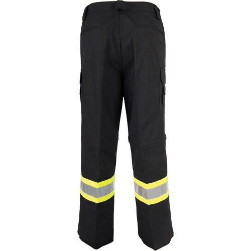 Pantalons ventil&eacute;s haute visibilit&eacute; toutes saisons, Poly-coton, 50, Noir Infinity Industrial Services Inc.